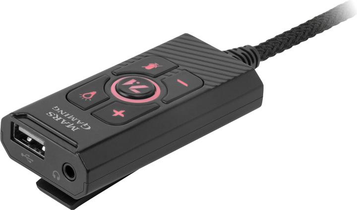 Actual product image Mars Gaming Carte Son external compatible MSC2 USB (Noir) (USB)