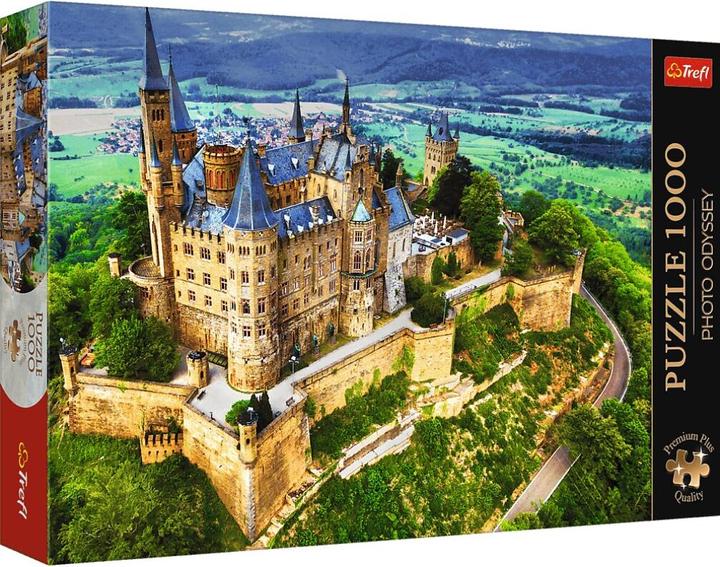 Actual product image Trefl Puzzle Premium Plus 1000 - Hohenzollern Castle, Germany (1000 pieces)