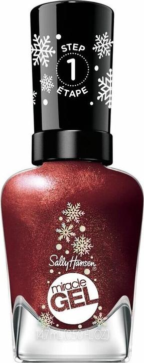 Sally Hansen Miracle Gel Holiday Nail Polish 920-Holiday Romance - 9.17ml (920-Holiday Romance, Colour paint)