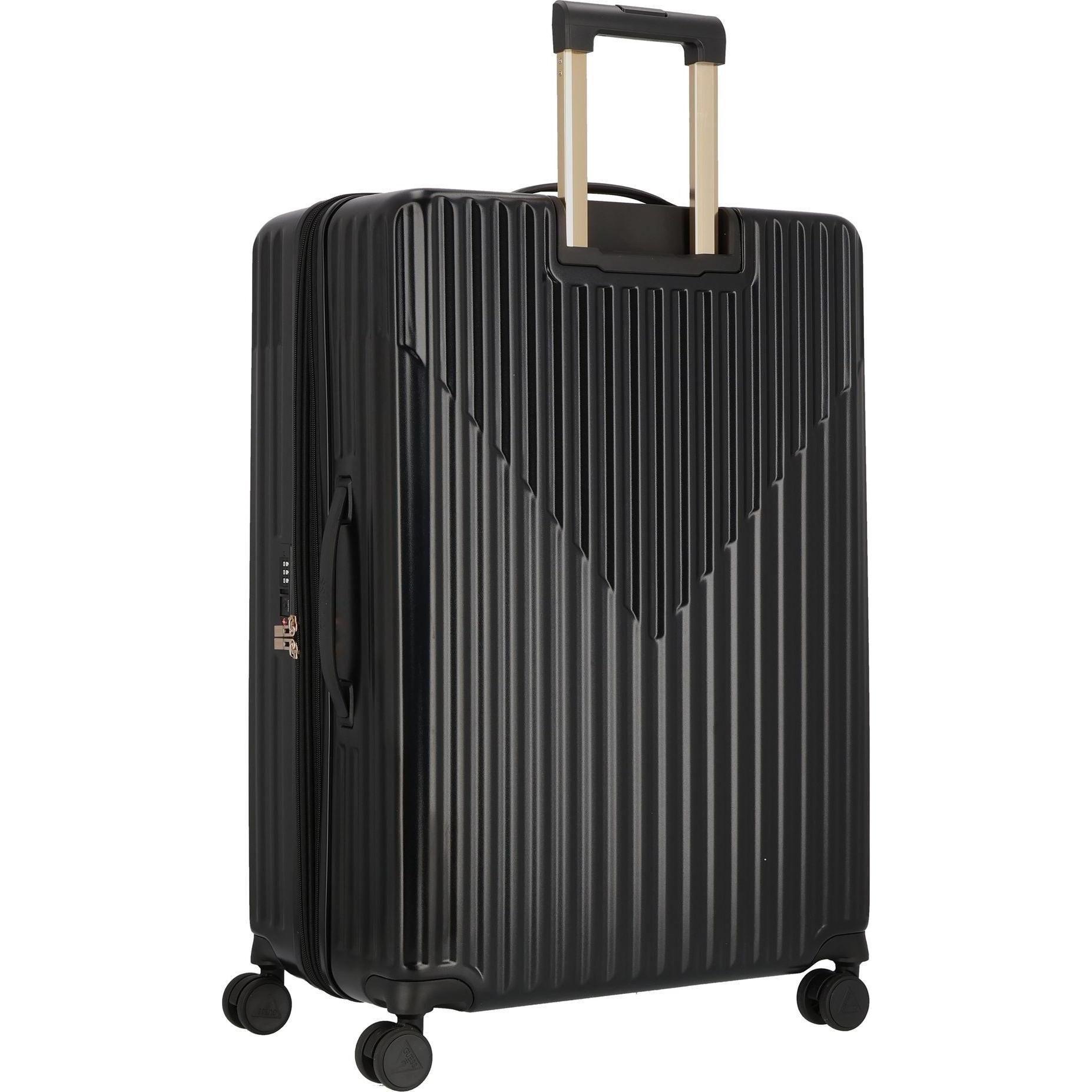 Thumbnail - Guess, Koffer, Centennial 4 Rollen Trolley 76 cm mit Dehnfalte, Schwarz, (102 l, XL (ab 115l))