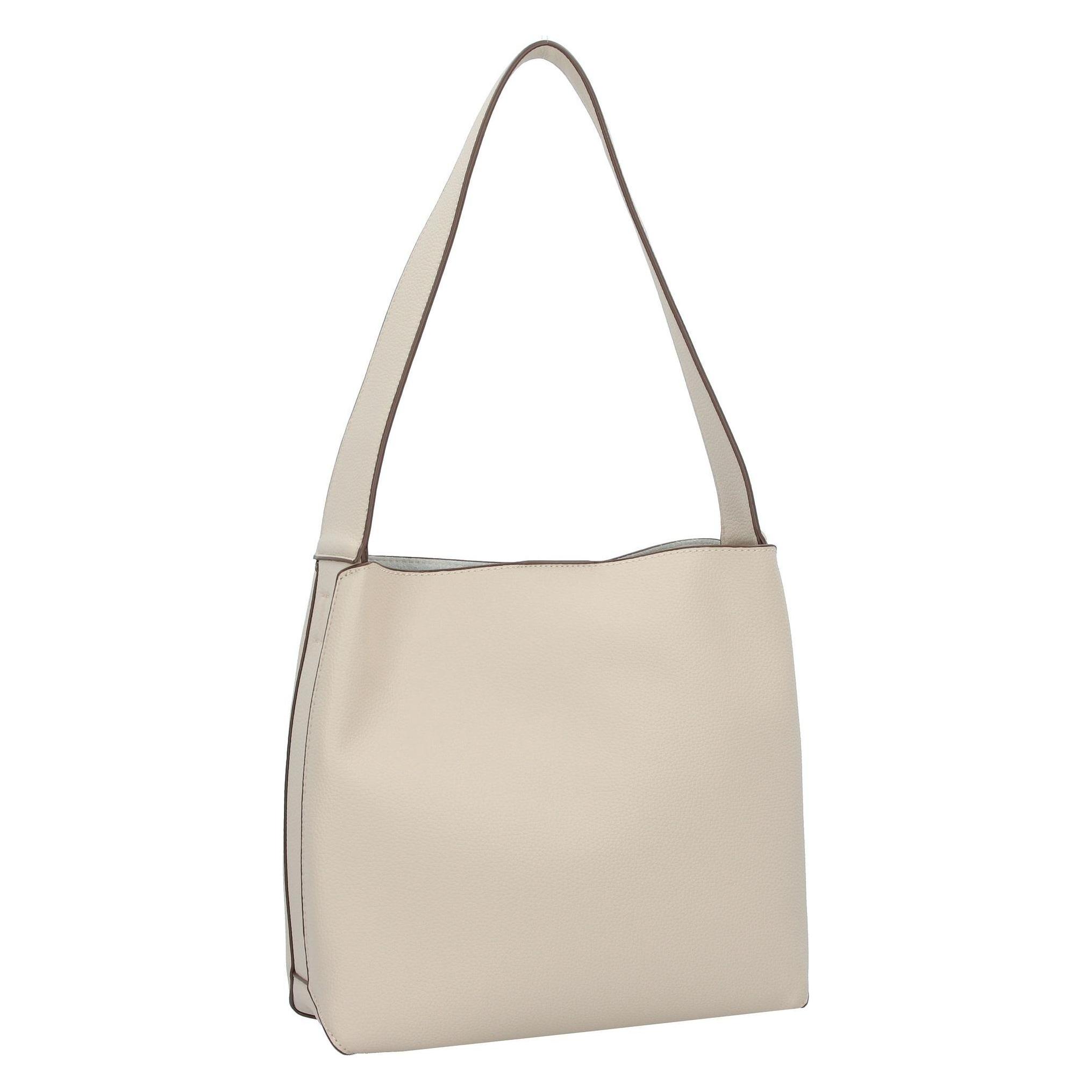 Tom Tailor, Damen, Handtasche, Angie Schultertasche 27.5 Cm, Weiss