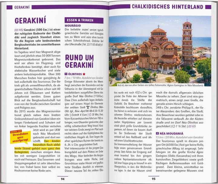 Immagine prodotto Reiseführer Chalkidikí, Thessaloníki (Tedesco, Klaus Bötig, 2024)