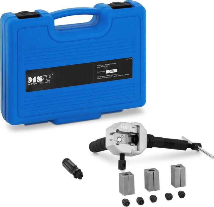 Produktbild MSW Bördelgerät Bremsleitungen Bördelwerkzeug hydraulisch Bremsleitungsbördelgerät