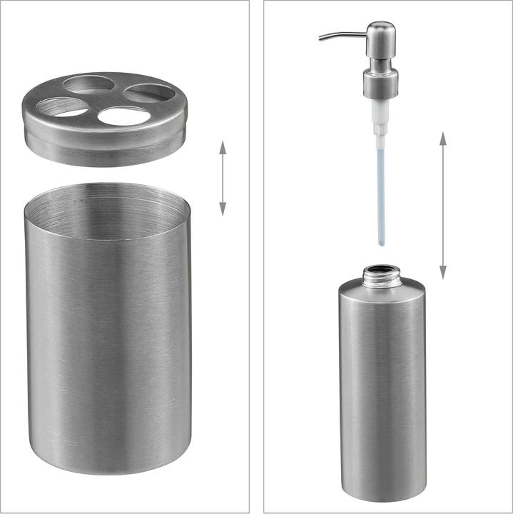 Produktbild Relaxdays 4-tlg. Badezimmer-Set