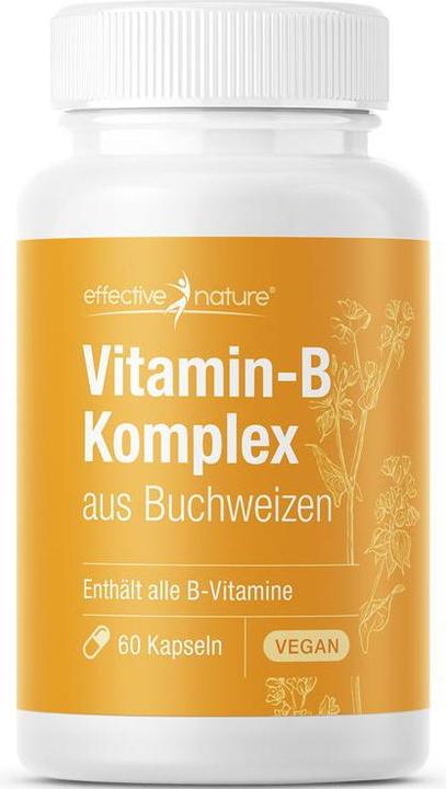 Immagine prodotto Effective Nature Complesso vitaminico B (60 Pezzo/i, Pillole, 30 g)