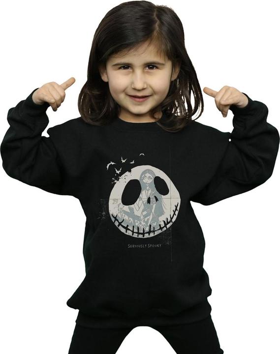Produktbild Disney Nightmare Before Christmas Seriously Spooky Sweatshirt Mädchen (140, 146)