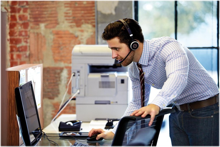 Actual product image Jabra Evolve 65 Duo MS (Wireless, USB-A)