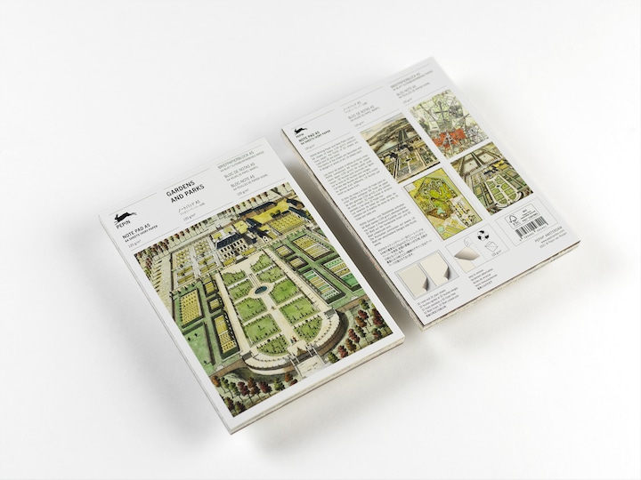 Actual product image A5 Note Pad GARDENS & PARKS (A5, Lined, Hardcover)