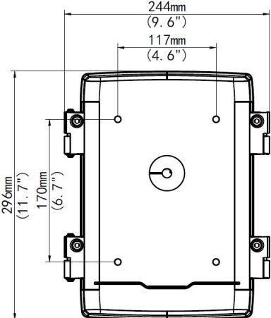 Produktbild Allnet ALL-CAM2498-LEP zbh. Junction Box
