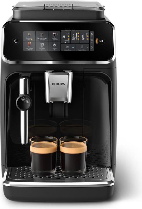 Image du produit Philips Built-in milk frotter Fully Automatic Black 1500 W Espresso Coffee Maker EP3321/40...