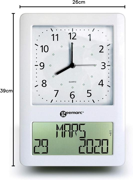 Actual product image Geemarc Radio controlled wall clock