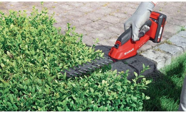 Actual product image Einhell cordless grass and shrub shears (Rechargeable battery operated)