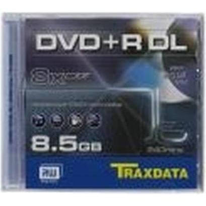Traxdata DVD + R DL 8,5 GB 8x10 Pezzi (906753ITRA003) (10 x), Disco ottico