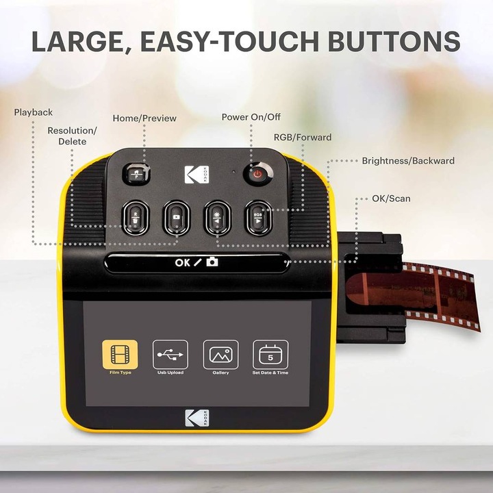 Actual product image Kodak Slide N Scan Digital Film Scanner (USB, HDMI, SD card)