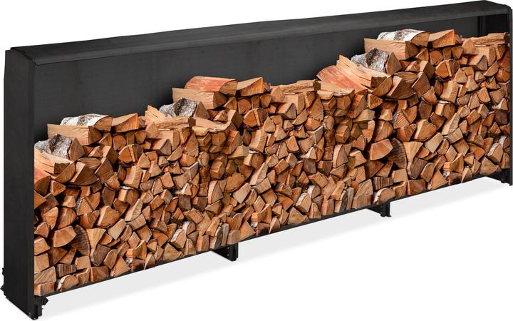 Actual product image Relaxdays Firewood rack