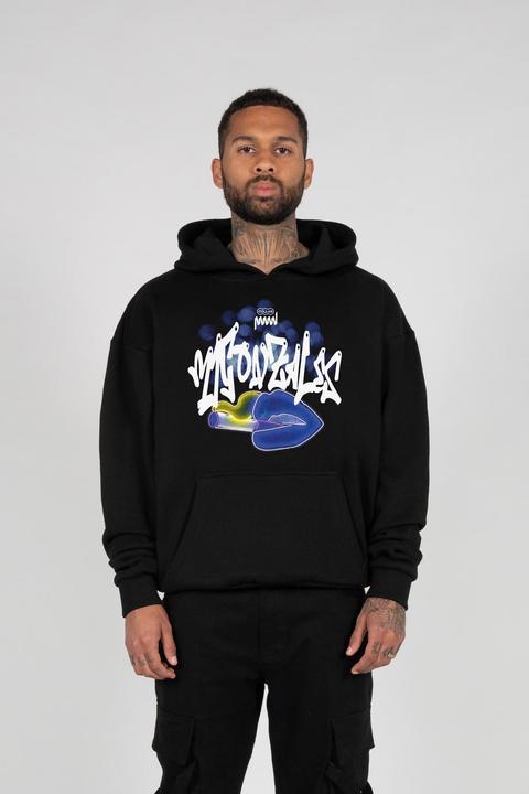 Produktbild Mjgonzales Kiss x Heavy Oversized Hoody black M (M)