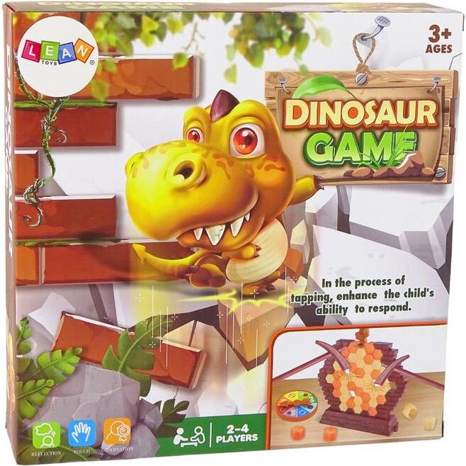 Lean Toys Dinosaurier in Schwierigkeiten Arcade-Spiel (2 - 4 Spieler) (41040242)