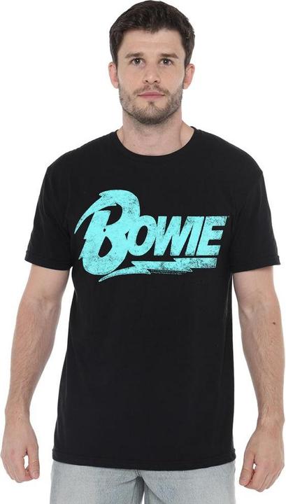 Immagine prodotto David Bowie Maglietta Logo Uomo (S)