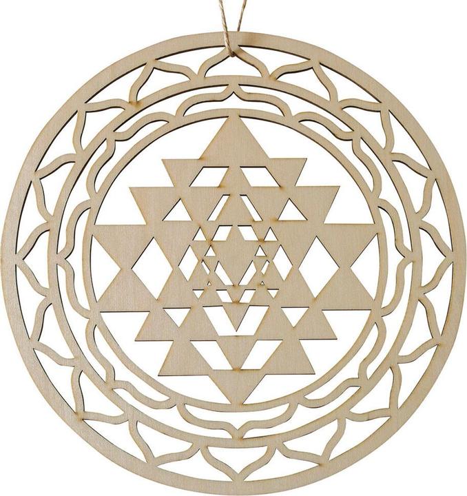 Saraswati Appareil mobile/ornement Shri Yantra.AH143