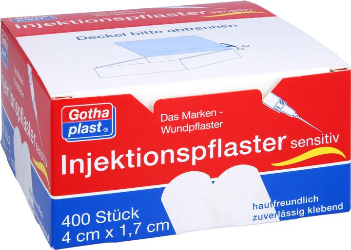 Actual product image Gothaplast Injection plaster sensitive 4x1,7cm, 400 pcs PFL (400 x)