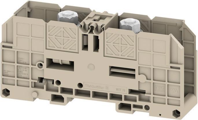 Actual product image Weidmüller WFF70 double stud terminal,2xM8 192A 8mm
