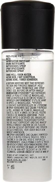 Actual product image MAC Cosmetics Fix+ Mattifying Mist (Mattifying Mist)