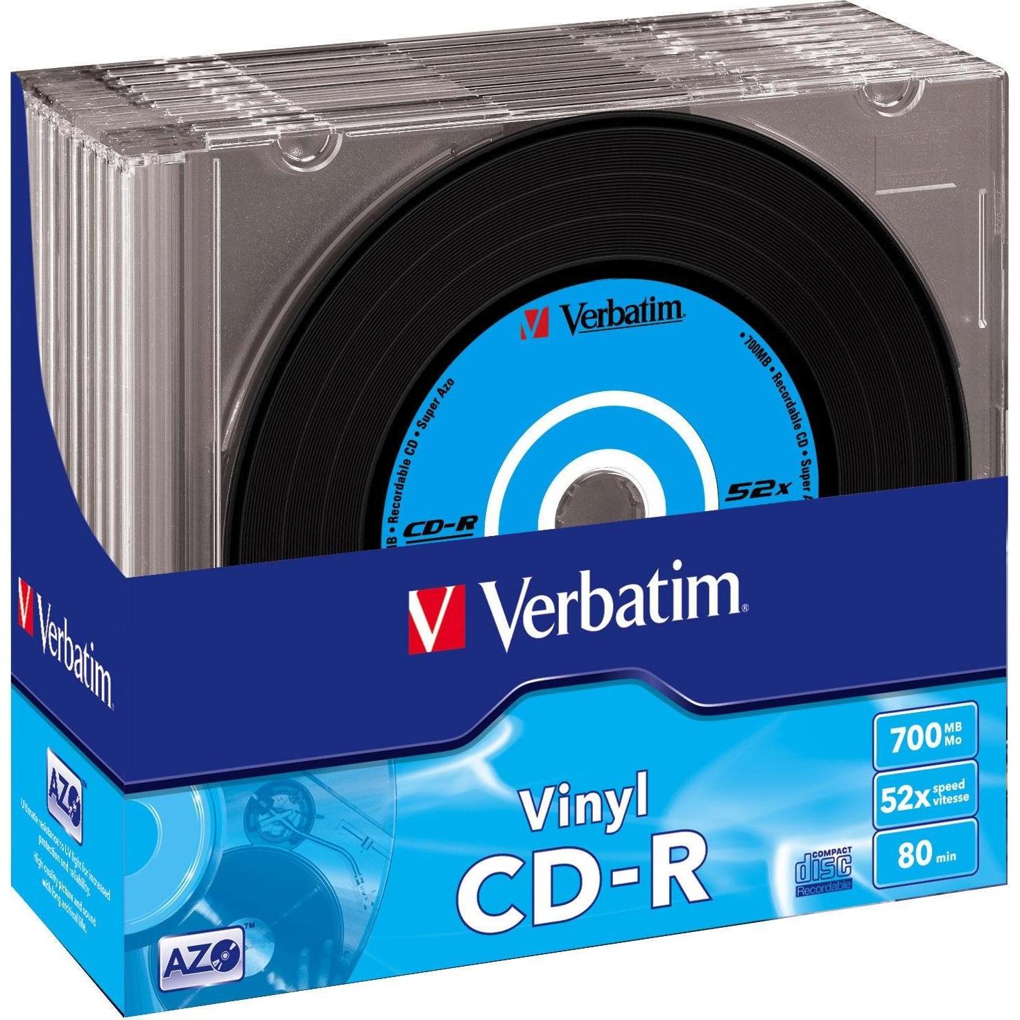 Verbatim Cd-R (10 x), Optischer Datenträger