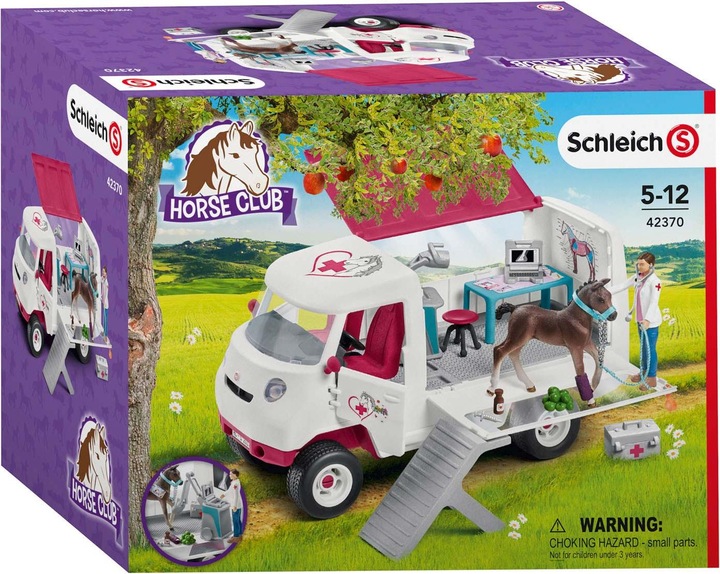 Produktbild Schleich Mobile Tierarzt mit Hannover Fohlen