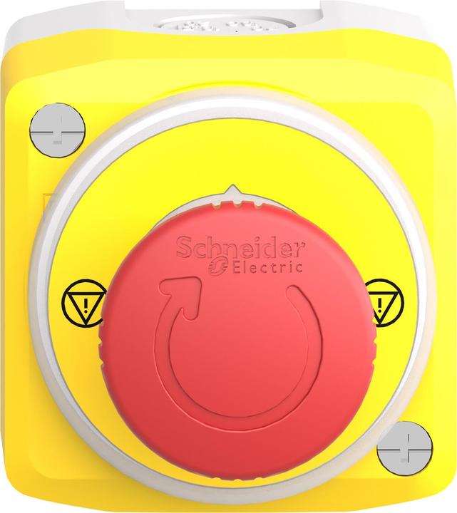 Actual product image Schneider Electric Emergency stop button Illuminated off/emergency stop in housing