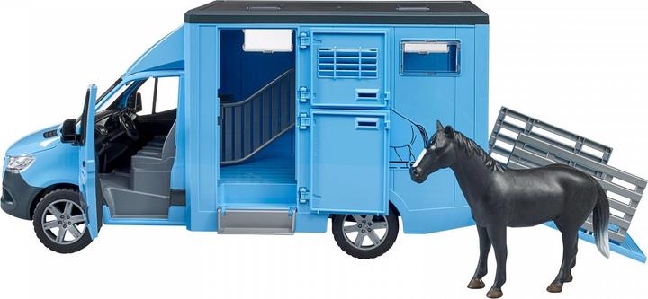 Immagine prodotto Bruder MB Sprinter trasporto animali con 1 cavallo