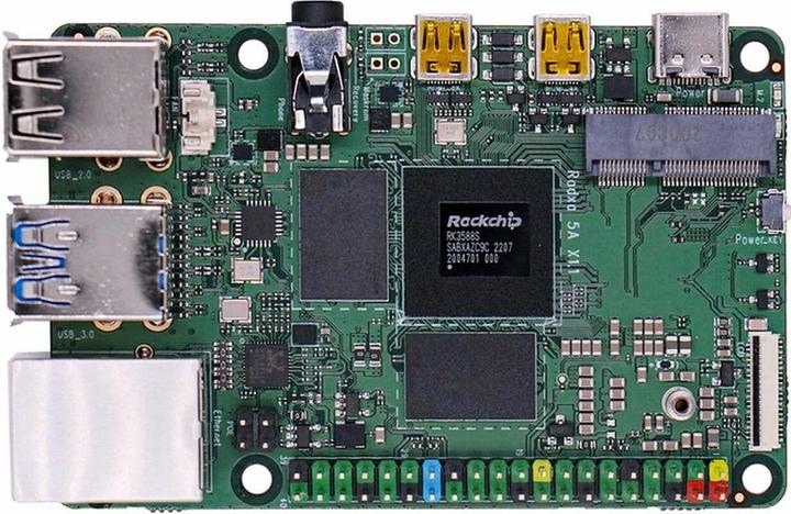 Image du produit Allnet radxa rock 5a rk3588 16gb lpddr4 rs120-d16 - puissant mini-ordinateur avec une énorme capacité de