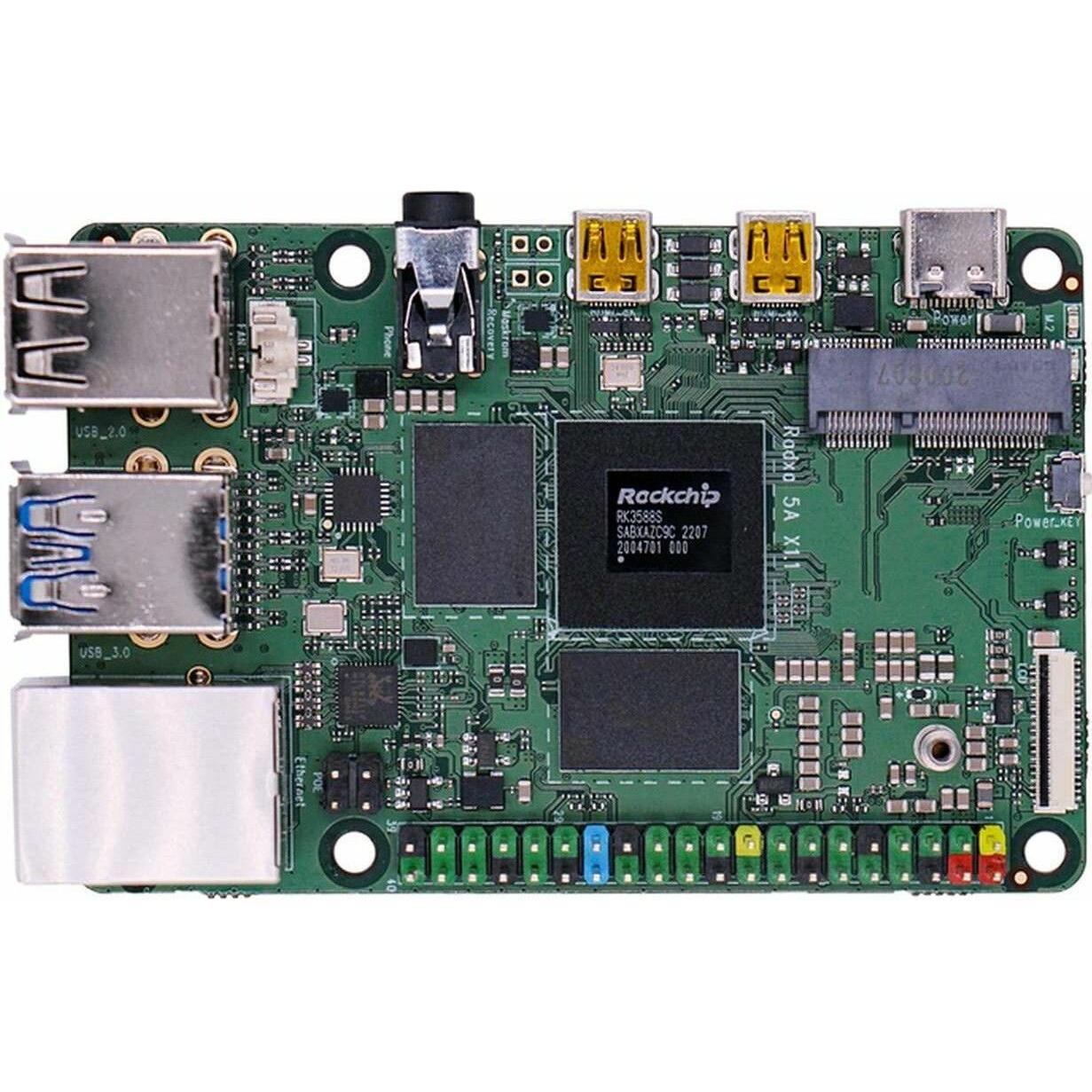 Allnet radxa rock 5a rk3588 16gb lpddr4 rs120-d16 - leistungsstarker mini-computer mit riesigem arbeitsspe, Entwicklungs...