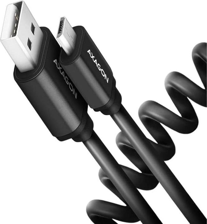 Produktbild Axagon BUMM-AM10TB Kabel Micro-USB auf USB-A 2.0 (0.06 m, USB 2.0)