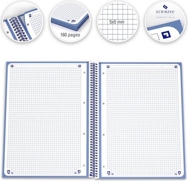 Produktbild Oxford European Book (A4+, Kariert, Harter Einband)