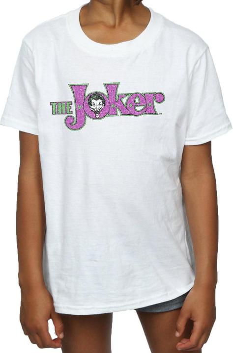 Image du produit - T-shirt THE JOKER CRACKLE LOGO - Fille (128)
