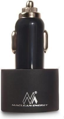 Produktbild Maclean Ładowarka 2x USB 5.2A + lightning spiralny 1.8m (MCE76)