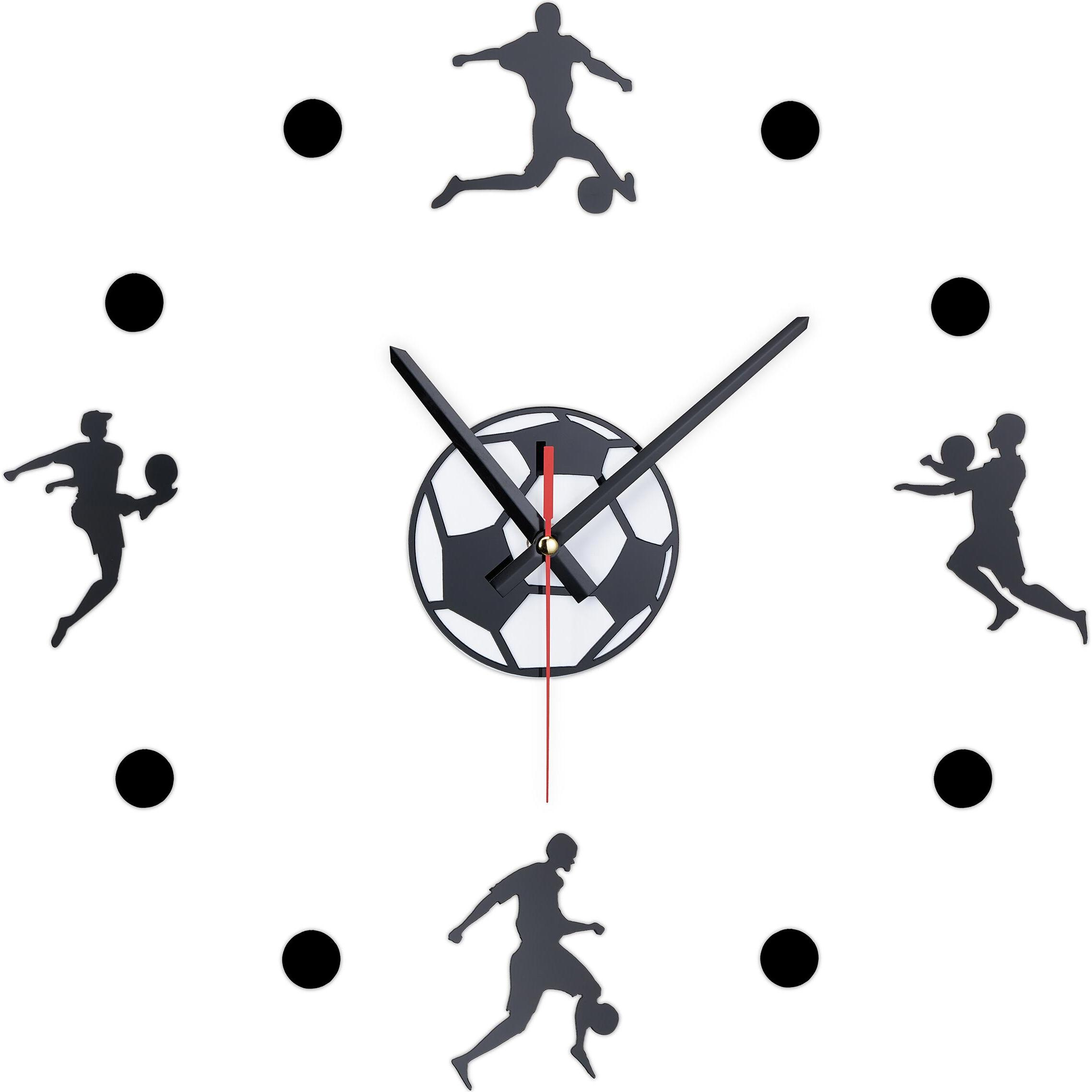 Relaxdays, Wanduhr, DIY-Wanduhr (3.50 cm)