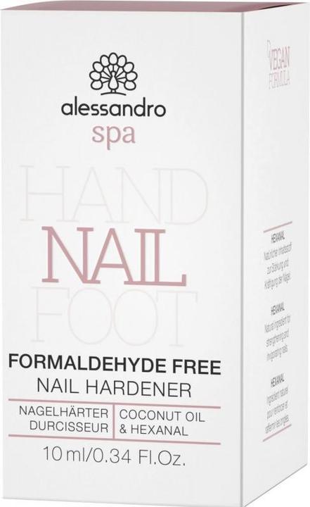 Actual product image Alessandro Spa - Nail Hardener Formaldehyde-free (10 ml)