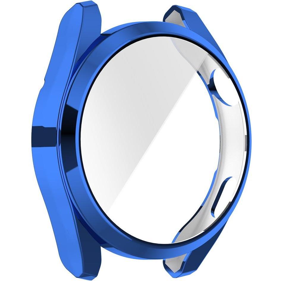 Thumbnail - König Design Schutz Tasche Hülle für Huawei Watch3 Pro Case Cover Bumper Etuis Schale Tasche, Smartwatch Zubehör, Blau