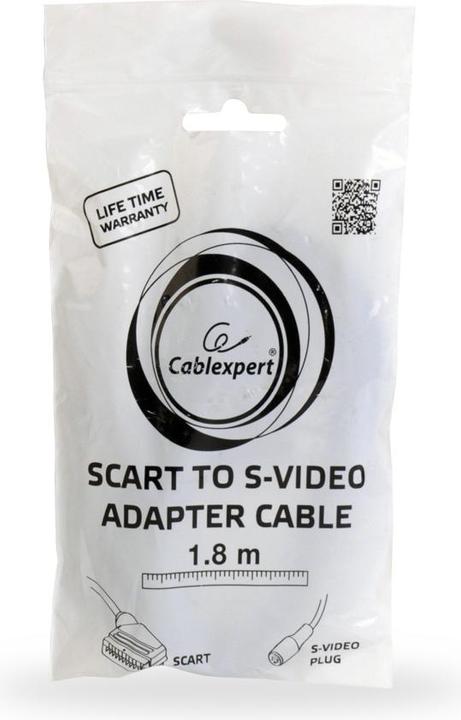Productafbeelding No Name SCART naar S-Video adapterkabel, 1,8 m (1.80 m)