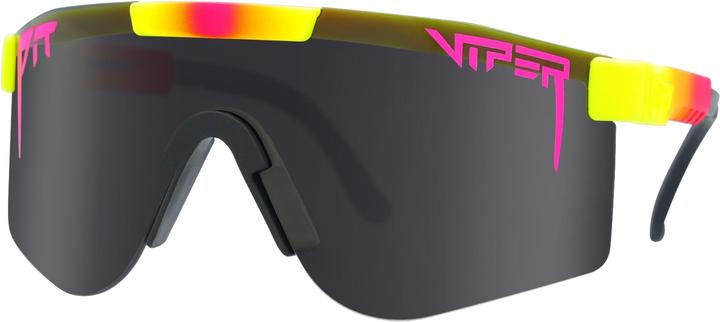 Actual product image Pit Viper The Originals The Italo Double Wide Polarised (Yellow, Pink, Polarized Smoke)