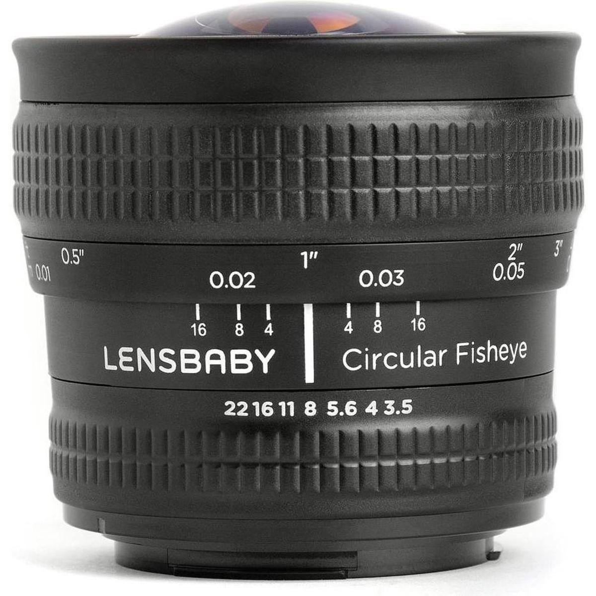 Lensbaby Fisheye Optic - Fischaugenobjektiv - 5.8 mm - f/3.5 - Micro Four Thirds (Micro Four Thirds, Micro Four Thirds) (LBCFEM)