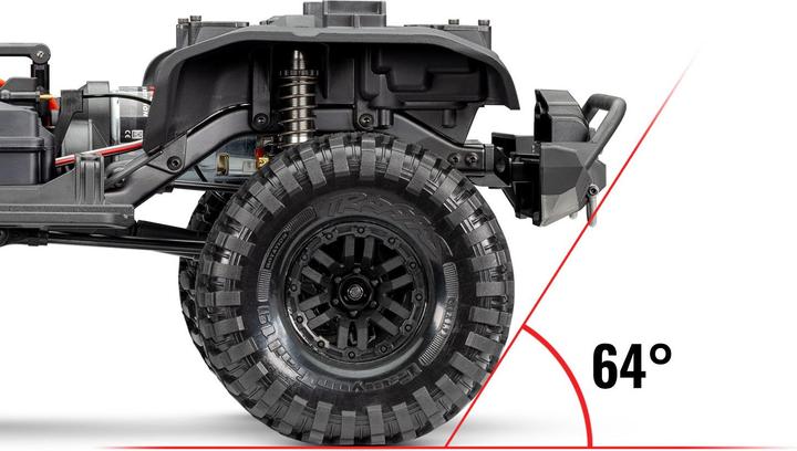 Produktbild Traxxas CRAWLER TRX-4 CHASSIS 1:10 4WD EP KIT CLIPLESS OHNE LadegerÃ¤t und OHNE Akku