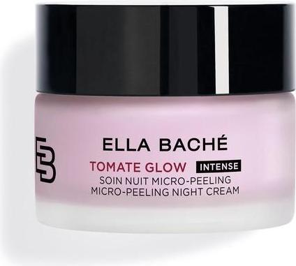 Actual product image Ella Baché Tomato Glow Micro Exfoliating Night Cream 50ml - Smoothing SOS Night Cream for Radiant, R (50 ml, Night cream)