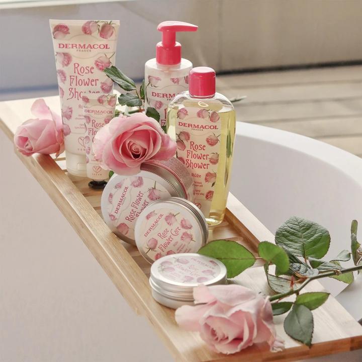 Produktbild Dermacol Rose Flower Shower Body Scrub (200 ml)