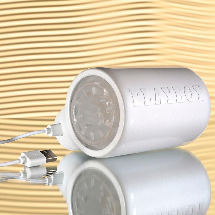 Produktbild Playboy Evolved Novelties Spin Doctor Weiss