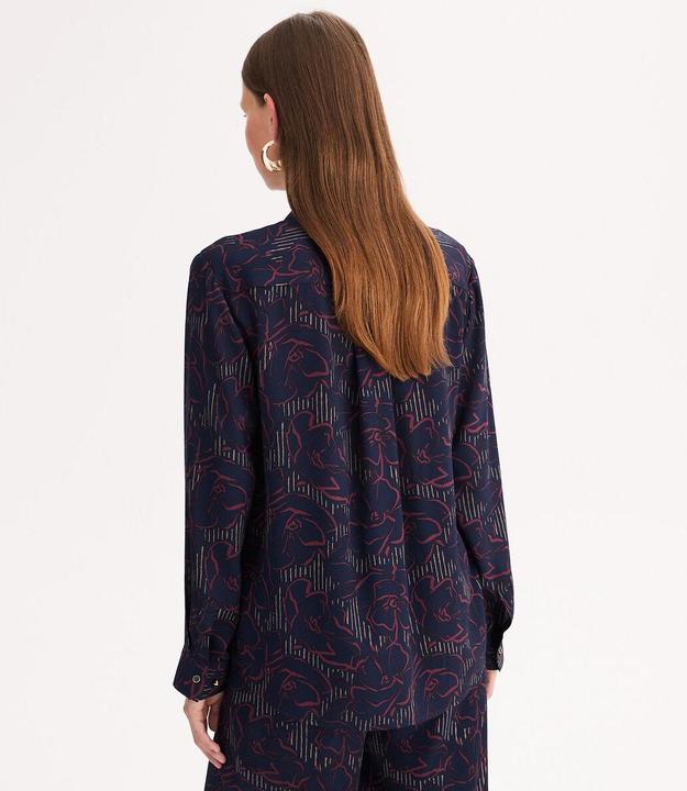 Immagine prodotto Anne Weyburn Langärmelige Bluse mit grafischem Muster (34)