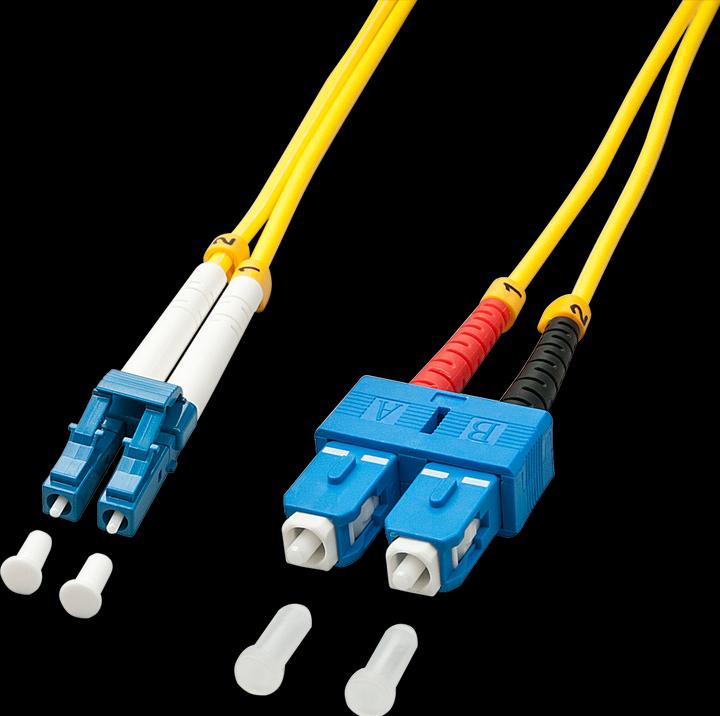 Actual product image Lindy Fiber optic cable (CAT6, 2 m)