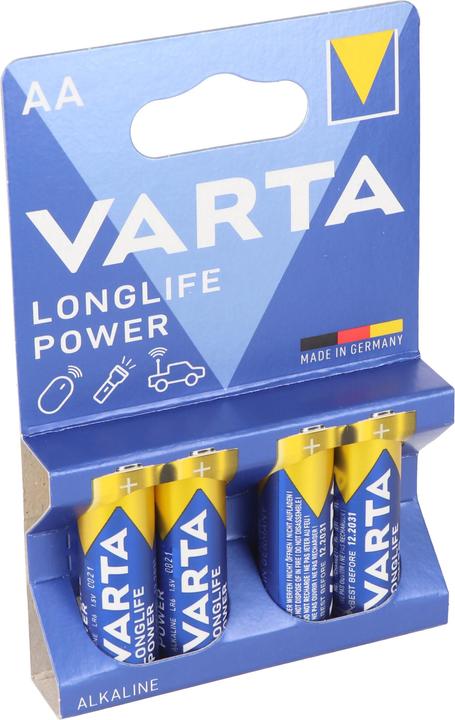Image du produit Varta une puissance durable (4 pcs, AA, 2960 mAh)
