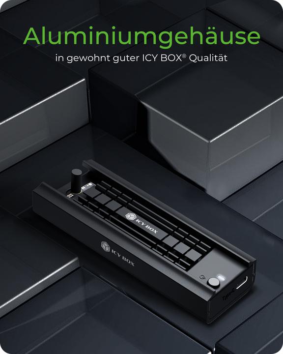 Productafbeelding Icy Box IB-180MC-C31 (M.2 2242, M.2 2260, M.2 2280)